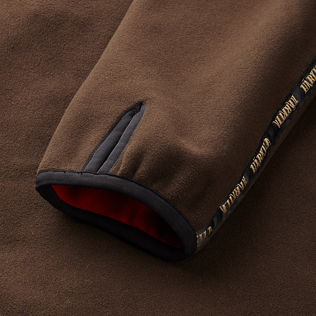 Kamko Fleece, Vändbar BRUN/RÖD / 3XL