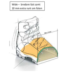 Dovre Extreme MFS Wide BRUN / UK 10