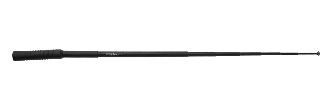 Teleskopantenn 155 MHz lång kraftig Black EN STL
