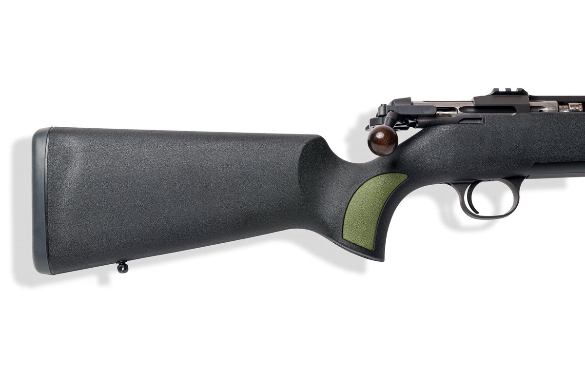 Syntet SVART/GRÖN / .308 WIN / 17 MM / 51 CM / 20