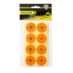 Måletiketter, självhäftande oranga ORANGE / 38 MM