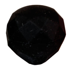 Slutstycksknopp Diamond BLACK / EN STL