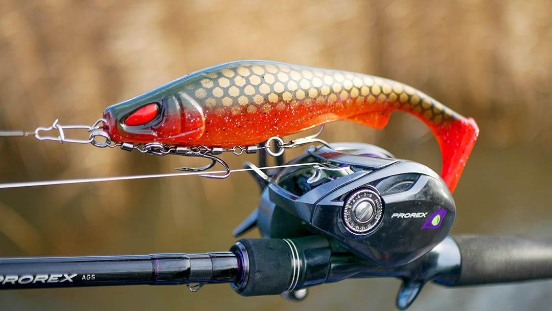 Prorex Lazy Shad 16cm Bete PEARL YELLOW / 16 CM / 54 GRAM