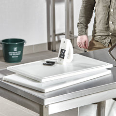 Professionell skärbräda MÅTT VIT / 40X25 CM