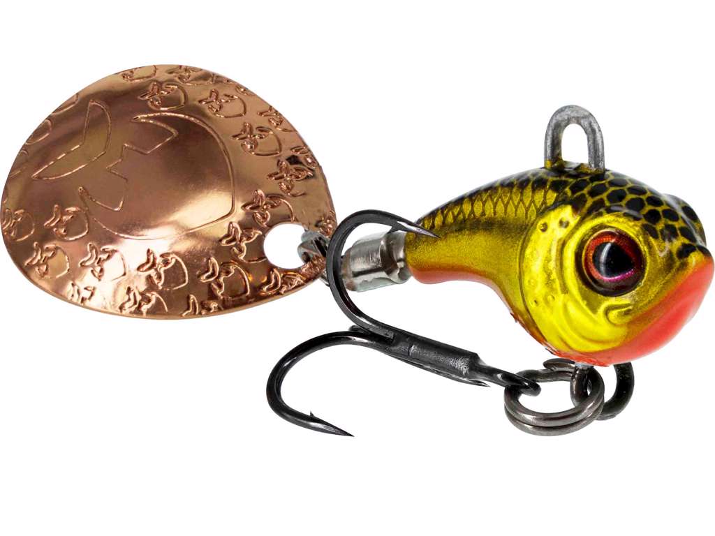 Dropbite Tungsten Spin Tail Jig CHARTREUSE ICE / 20 MM / 13 GRAM