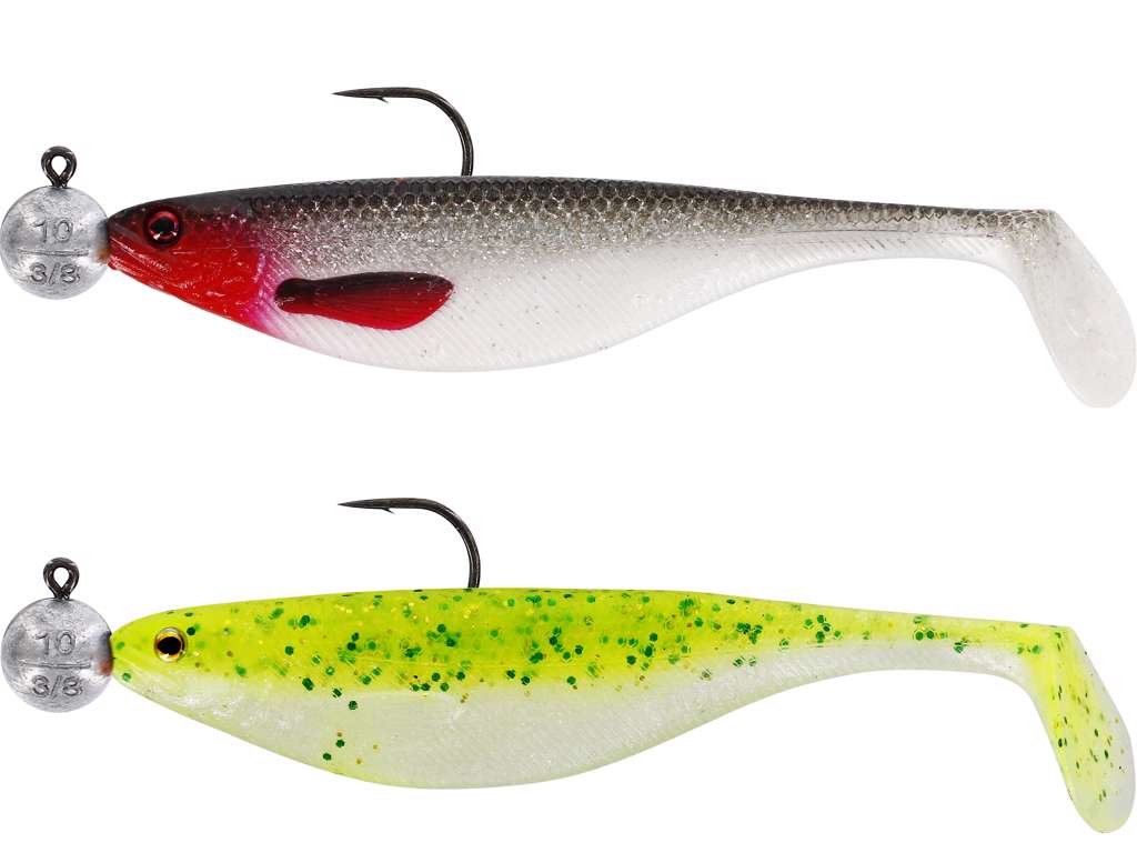Shadteez Slim Rigged N Ready CLEAR WATER MIX 2 / 10CM/7G