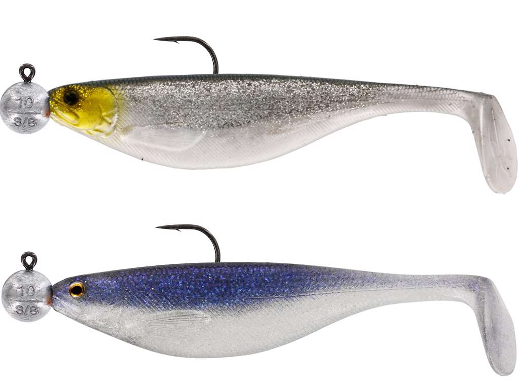 Shadteez Slim Rigged N Ready CLEAR WATER MIX 2 / 10CM/7G
