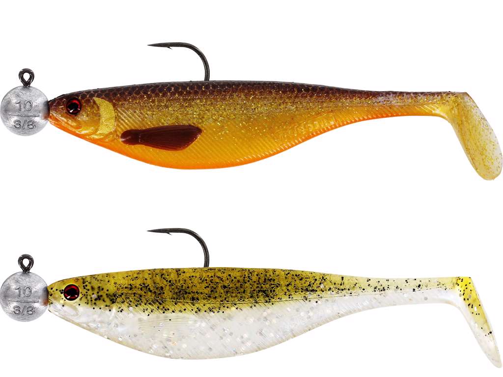 Shadteez Slim Rigged N Ready CLEAR WATER MIX 2 / 10CM/7G