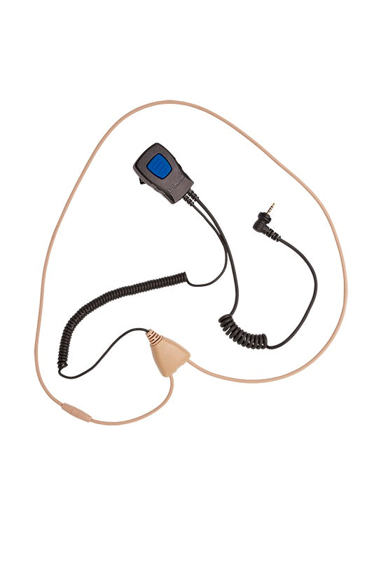 Komplett Hörslinga Miniheadset 2,5 mm SVART / EN STL