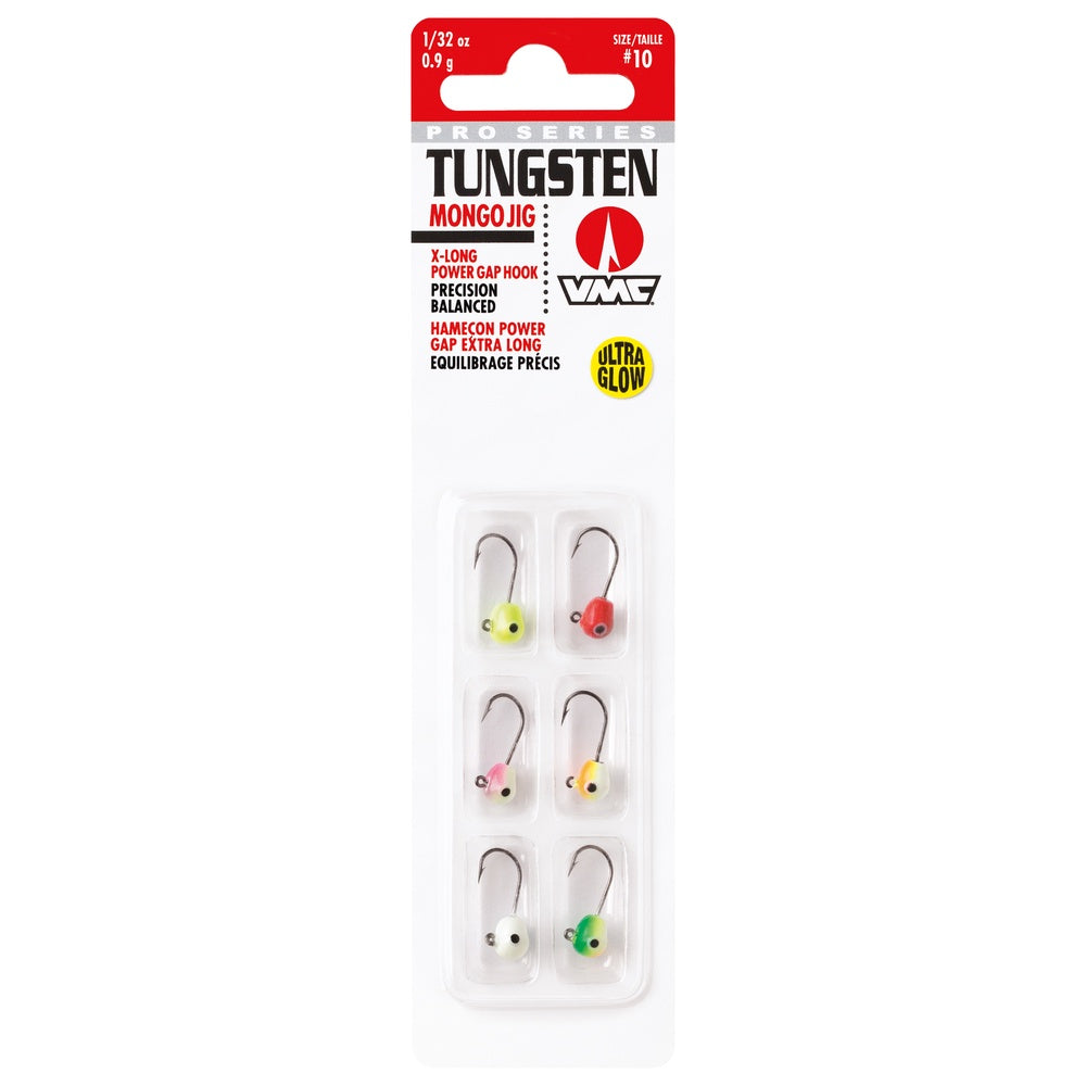 Tungsten Jig Kit Glow, 6 stycken MIXED / 6 ST