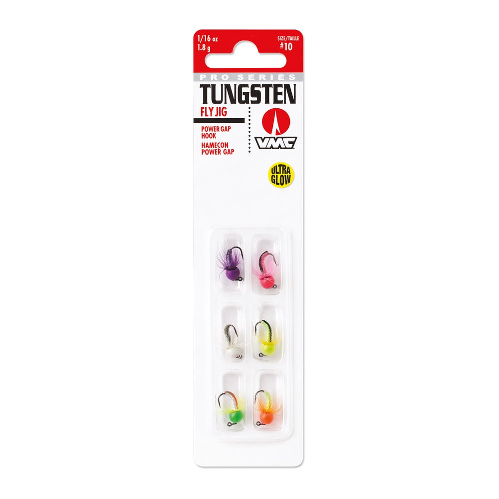 Tungsten Fly Jig Kit  6-Pack MIXED / 0,9 G
