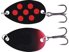 Fidusen Skeddrag BLACK GREEN DOTS / 3,2 CM OCH 2,8 GRAM
