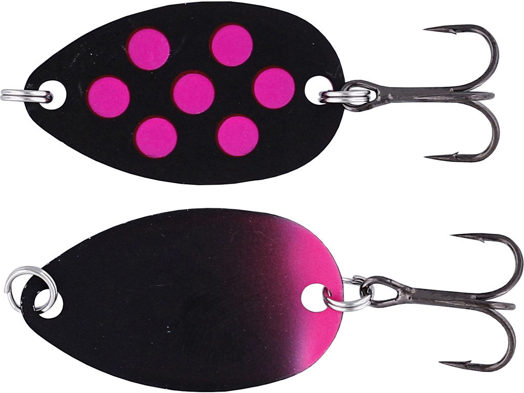 Fidusen Skeddrag BLACK GREEN DOTS / 3,2 CM OCH 2,8 GRAM