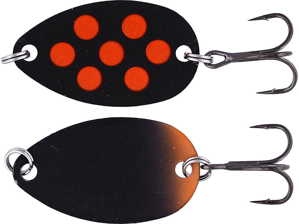 Fidusen Skeddrag BLACK GREEN DOTS / 3,2 CM OCH 2,8 GRAM