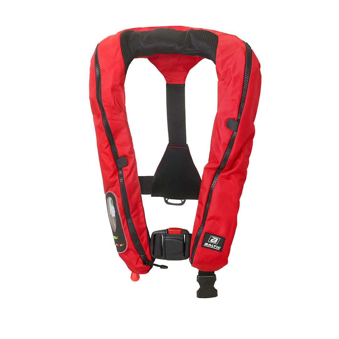 Compact 100 Automatisk Flyväst RÖD / 30-110 KILO