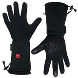 Värmeliner fingervante inkl powerbank BLACK / L/XL