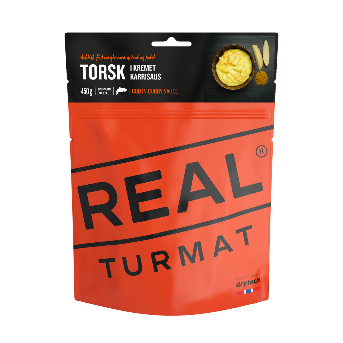 Torsk i krämig currysås EN STL