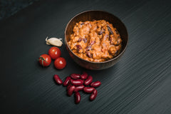 Chilipanna med bönor (vegan) EN STL