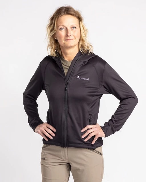 Hoodie Finnveden Dam BLACK / S