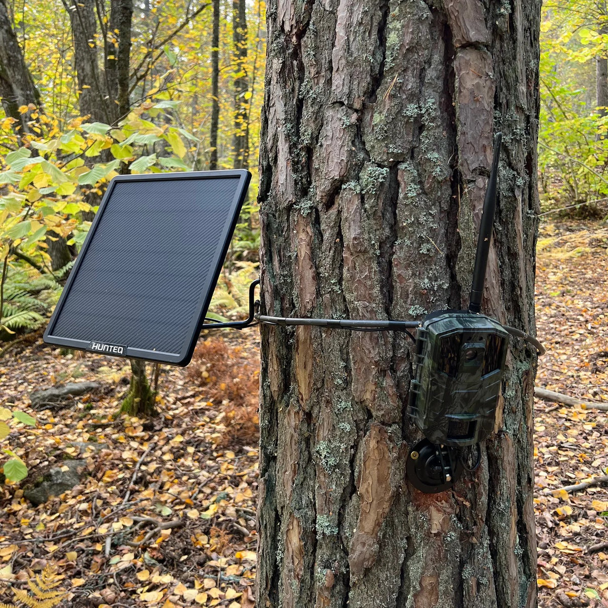 Solpanel med inbyggt batteri 1 ST