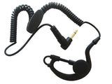 Öronmussla Inre 2,5mm vinklad SVART / ONE SIZE