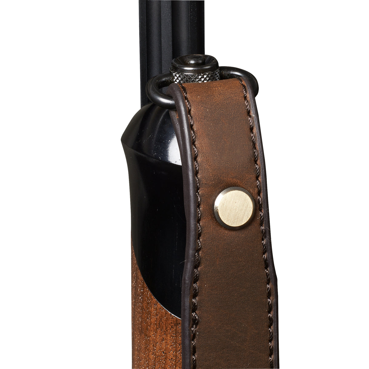 Vapenrem T/Hagelvapen i Läder 93cm DARK BROWN / 93 CM