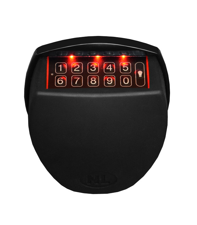 Vapenskåp Scandinavian Safe SP 88 med  brandbox Inkl Led-belysning och frakt! SVART / UTAN KODLÅS