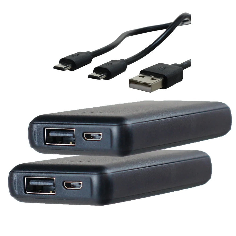 Värmestrumpa, Powerbank SVART / S/M (36-39)