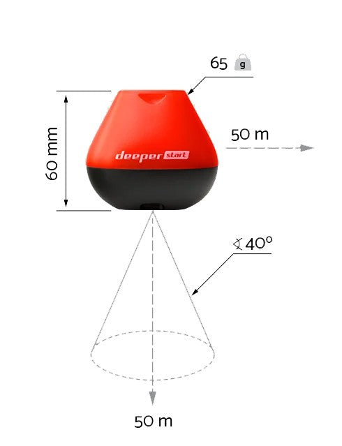 Fishfinder Start ONE SIZE
