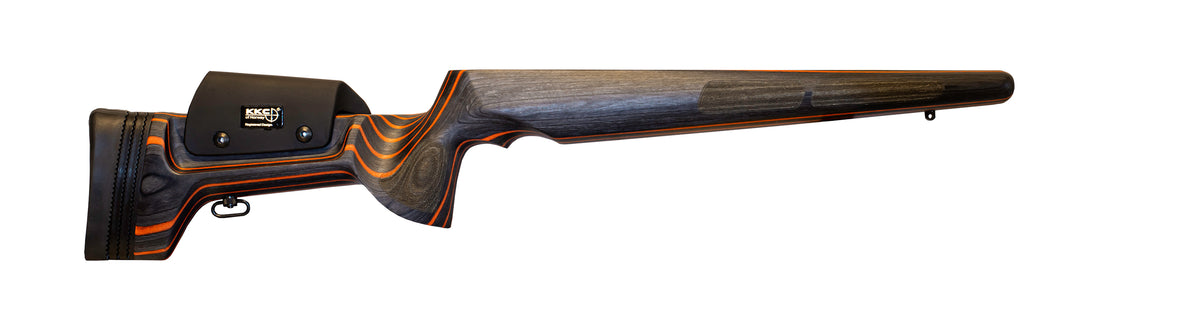 Laminatkolvar SVART/ORANGE / BERGARA B14 LA