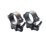 Weaver 25.4mm QR stålringar ONE SIZE