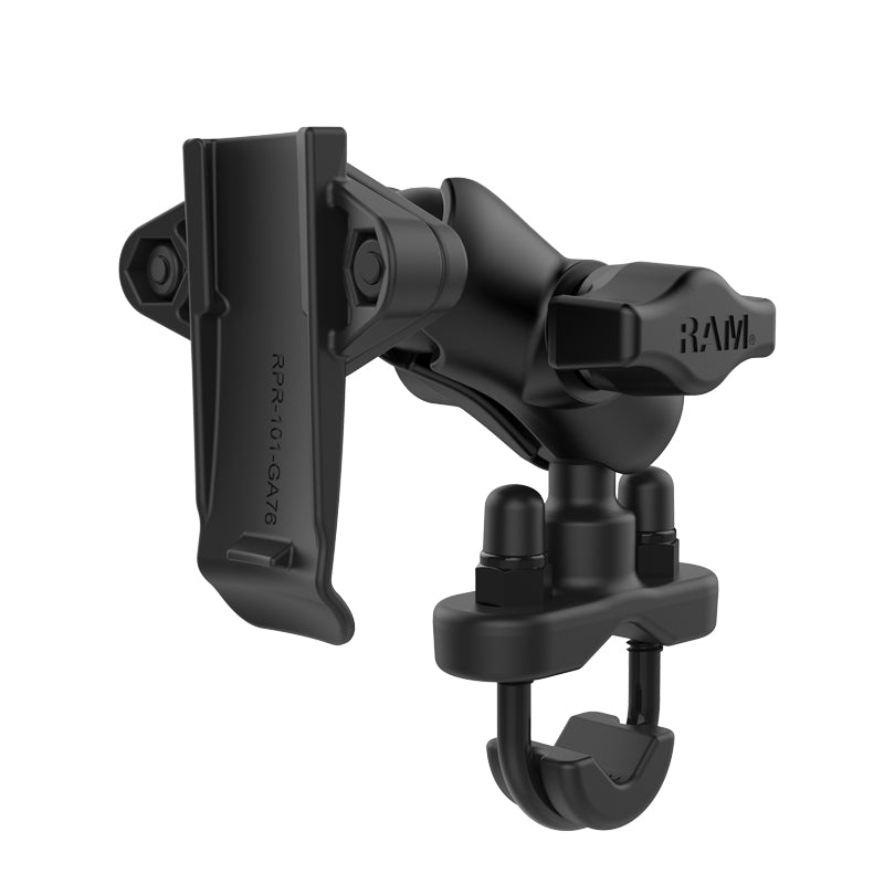 Garmin-fäste med ryggklämma med styrbom U-bult ONE SIZE