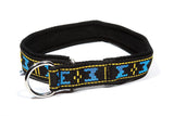 Fodrat Halsband BLÅ / XS