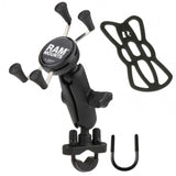 Handlebar Rail Mount U-Bolt Base Universal X-Grip® ONE SIZE