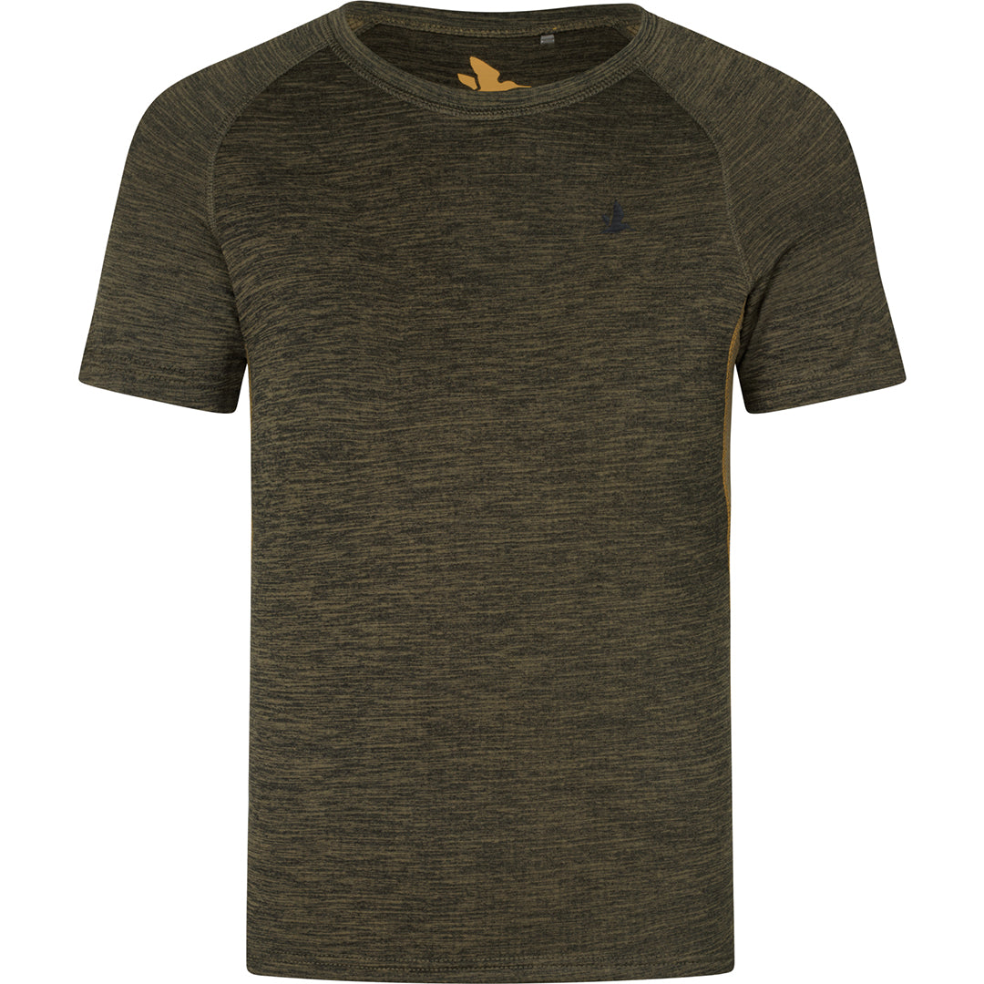 Active S/S T-Shirt Dam PINE GREEN / S