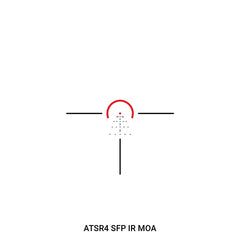 Midas BTR HD Tactical 1-6x24 Gen2 SFP ATSR4 belyst ONE SIZE