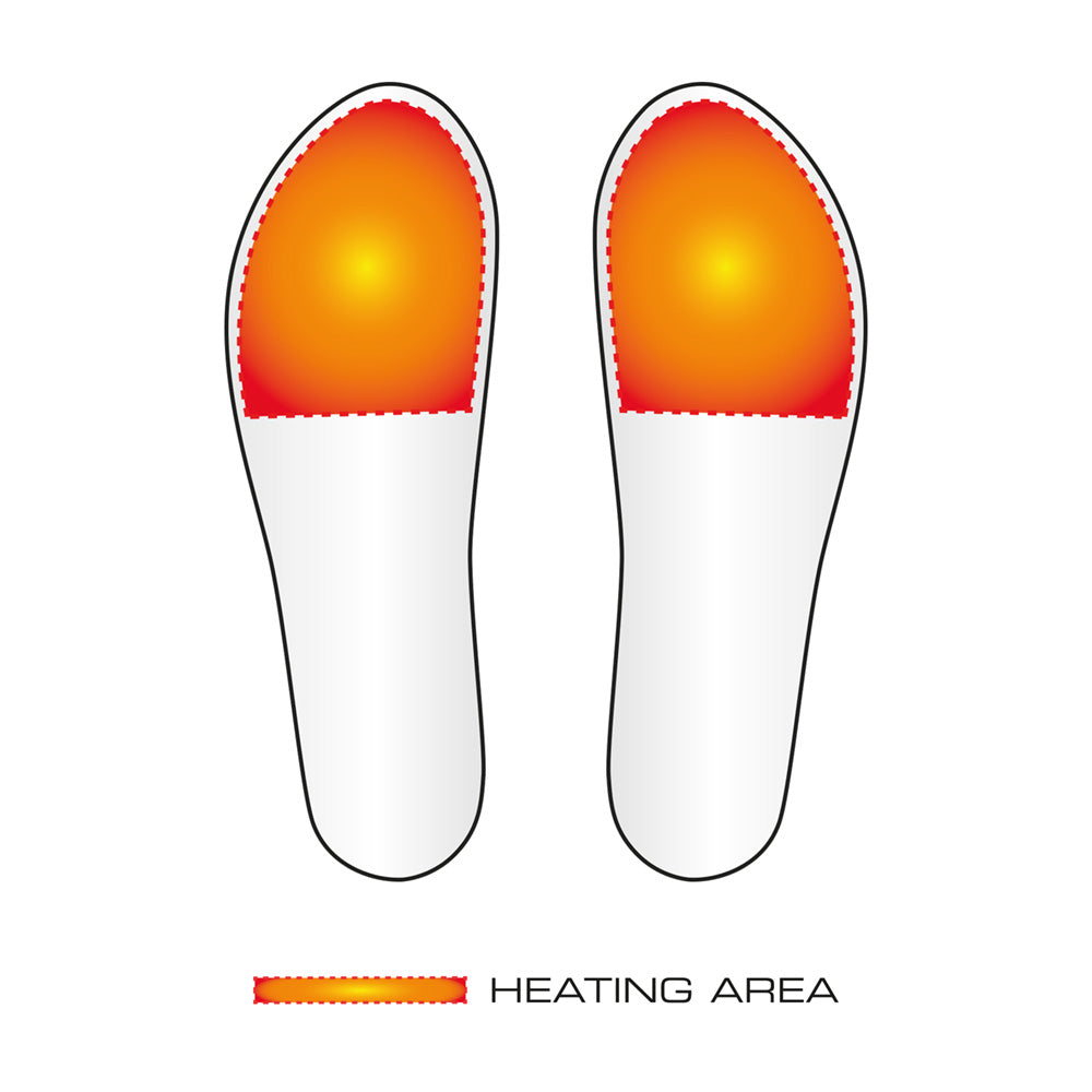 Värmesulor Appstyrda Trådlösa Hotsole Med Li-Polymer Batteri S/M (35-40)