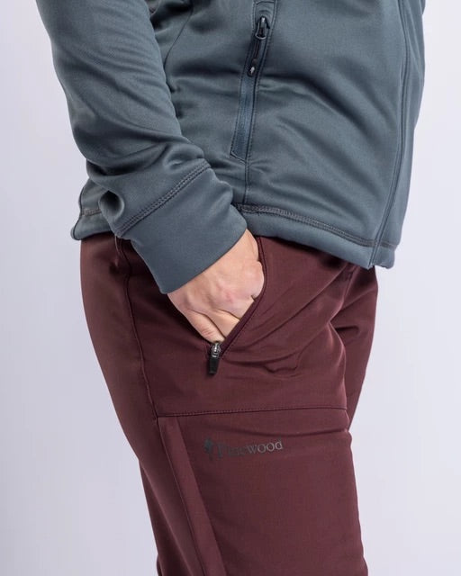 Byxa Wilda Stretch Shell Dam EARTH PLUM / 36