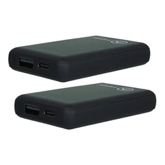 SurroundActive Värmestrumpa inkl. powerbank GRÅ / S/M