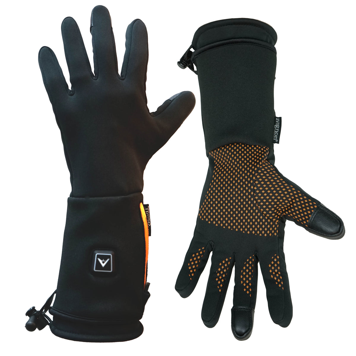 Värme Fingervante XTREME SVART / S/M