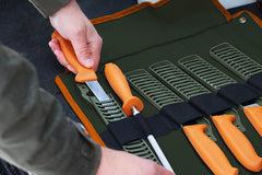 Hunting Knife Väska för slakktknivar - (utan knivar) GREEN / ONE SIZE