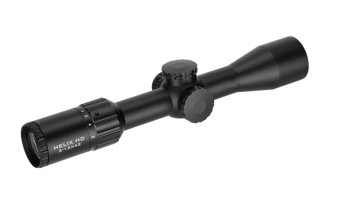 Helix HD Compact 2-12x42 Belyst Kikarsikte