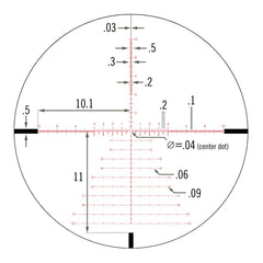 Viper PST Gen II 5-25x50 FFP EBR-7C MRAD Belyst Kikarsikte 30 MM