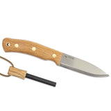 No.10 Swedish Forest Knife Ek Med Eldstål EN STL