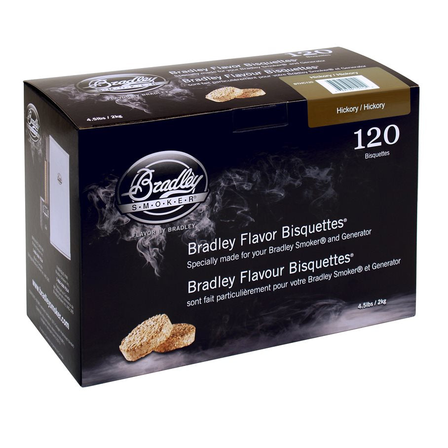 Rökbriketter Hickory 120 pack EN STL
