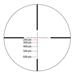 Midas HMR HD 2,5-15x50 SF SFP MOA Belyst Kikarsikte 30 MM / BDC 600A