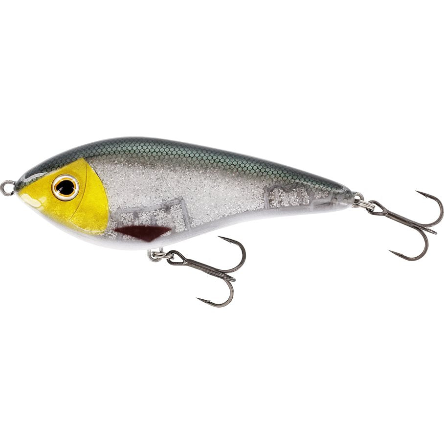 Swim 12 cm Jerkbete 3D HEADLIGHT / SINKING