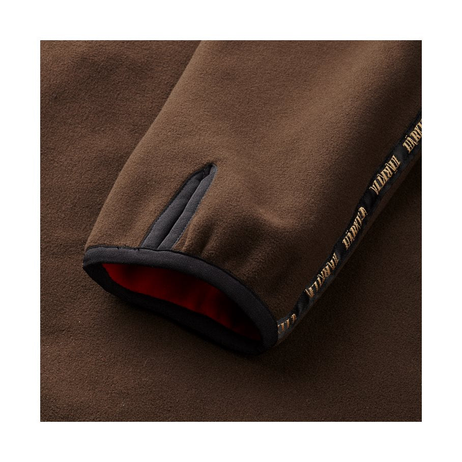 Kamko Fleece, Vändbar BRUN/RÖD / XXL