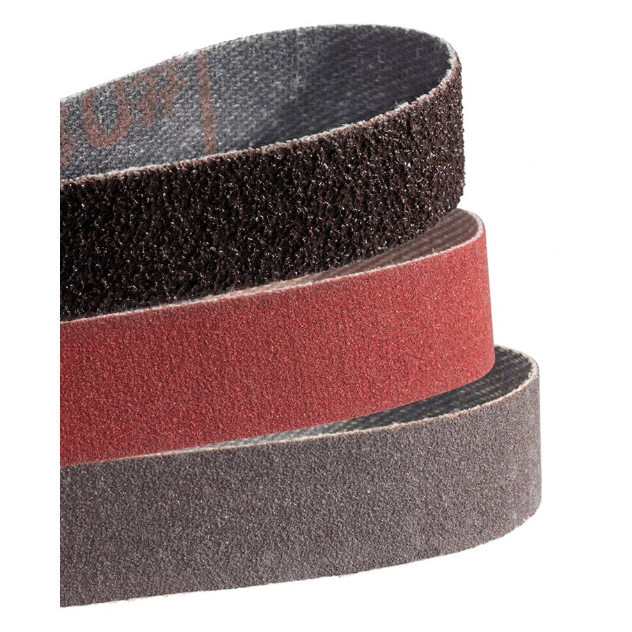 Slipband 3-Pack SVART / 80 GROV