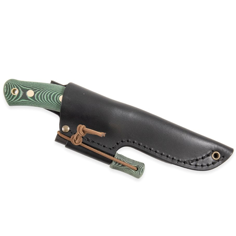 No.10 Swedish Forest Knife Micarta med eldstål EN STL